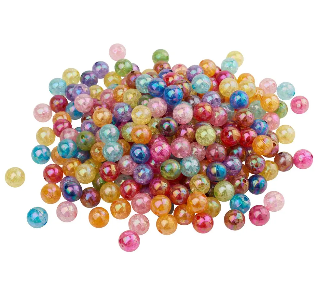Kinder VBS XXL Perlen|Acrylperlen>VBS Perlen "Crackle", 250 g