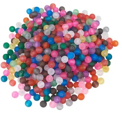Kinder VBS XXL Freundschaftsarmbänder|Perlen>VBS Perlen "Frosted", 250 g