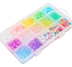 Kinder VBS Schmuck-Bastelsets|Sets>Perlenset, ca. 500 Stück