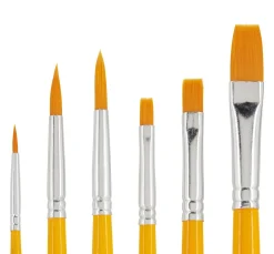 Kinder VBS XXL Pinsel|Pinsel>VBS Pinsel Synthetikhaar "Sortiert", 64 Stück