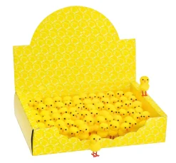 VBS XXL Streuteile|Dekofiguren & -Objekte>VBS Pompon Küken "Höhe 3,5 cm"