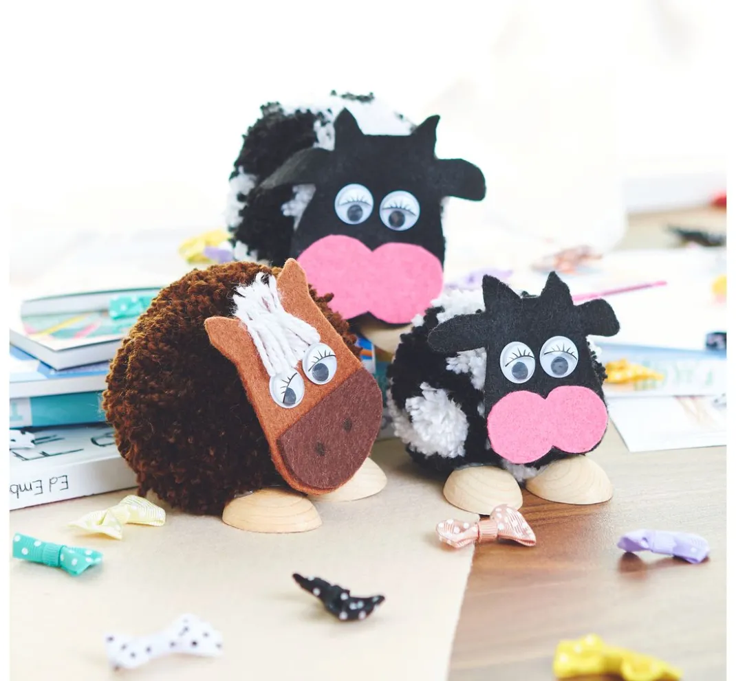 Kinder VBS Pompons|Pompon Maker>Pomponmaker-Set