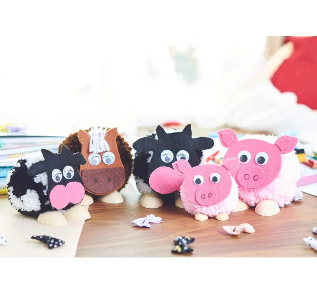 Kinder VBS Pompons|Pompon Maker>Pomponmaker-Set