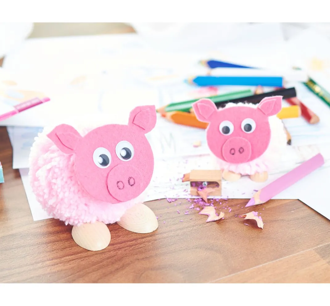 Kinder VBS Pompons|Pompon Maker>Pomponmaker-Set