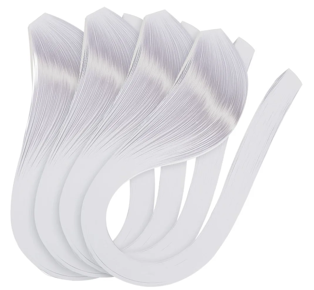 VBS XXL Quilling|Papierstreifen>VBS Quillingstreifen "Weiß", 3 mm, 600 Stück