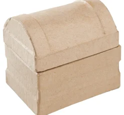 Kinder VBS Holz|Decoupage>Runddeckeltruhe, Pappmaché, 6 Stück
