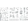 VBS Schablonieren|Malschablonen>Schablonen-Set "Frohe Weihnachten"