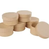 Kinder VBS Holz|Decoupage>Schachtel "Rund", 6 Stück, Pappmaché