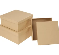 VBS Schachteln & Boxen|Schachteln>Schachteln "Quadrat", 3er-Set