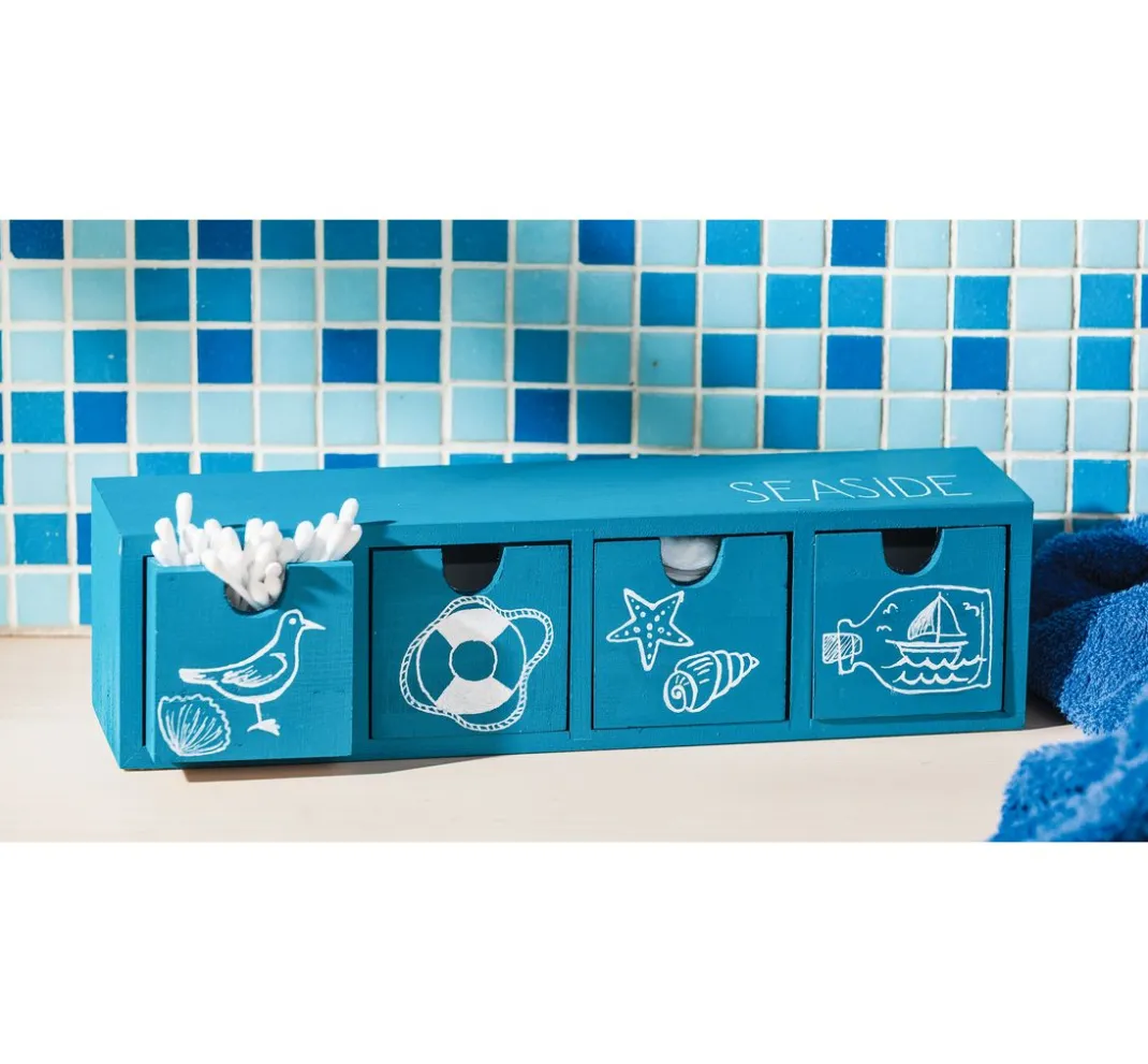 VBS Serviettentechnik|Décopatch>Schubladenbox mit 4 Schüben
