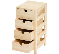 VBS Serviettentechnik|Décopatch>Schubladenturm mit 4 Schüben