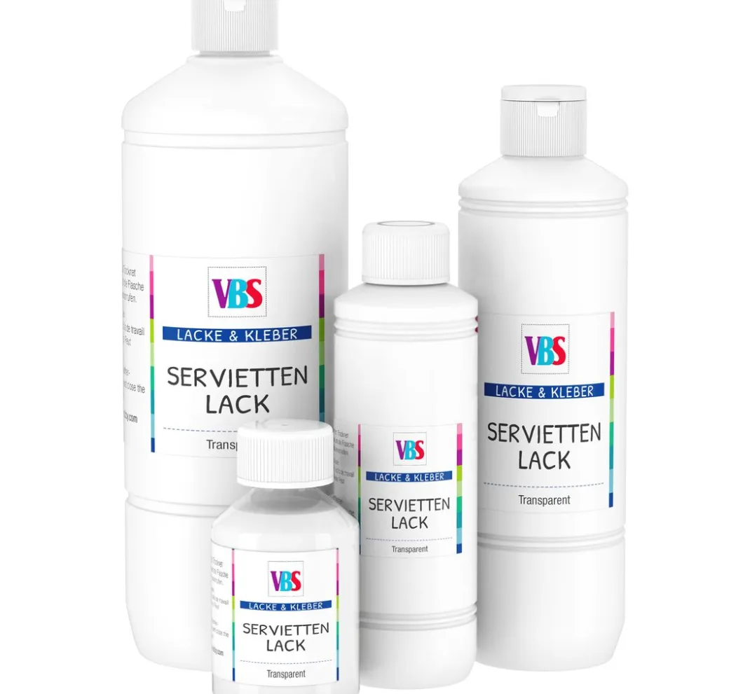 VBS Kleber|Serviettenlack>Servietten-Lack "Glänzend"