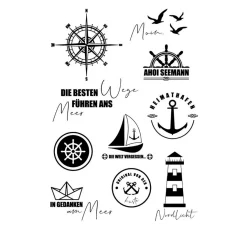 VBS Stempel & Zubehör|Kartengestaltung>Silikonstempel "Am Meer"