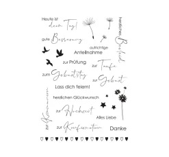 VBS Stempel & Zubehör|Scrapbooking>Silikonstempel "Anlässe"