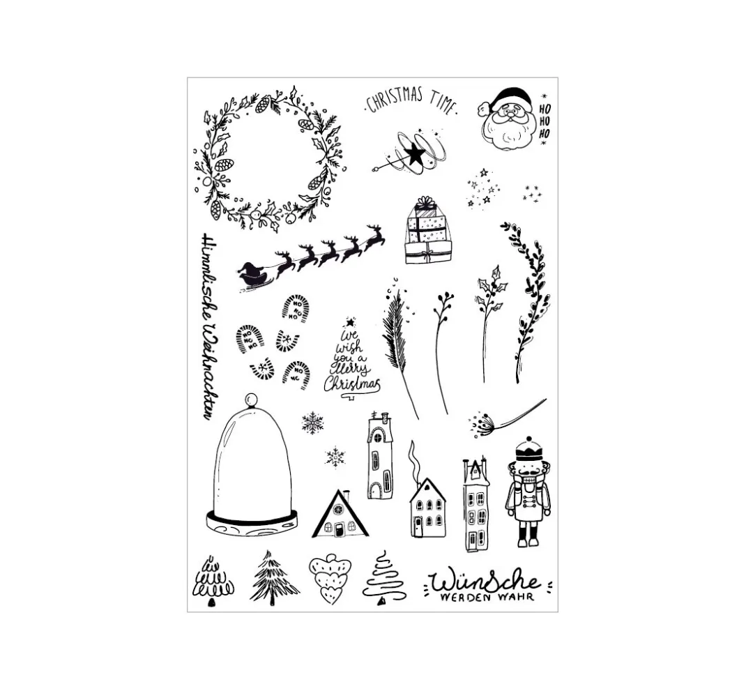 VBS Seifen-Design|Stempel & Zubehör>Silikonstempel "Christmas Time"