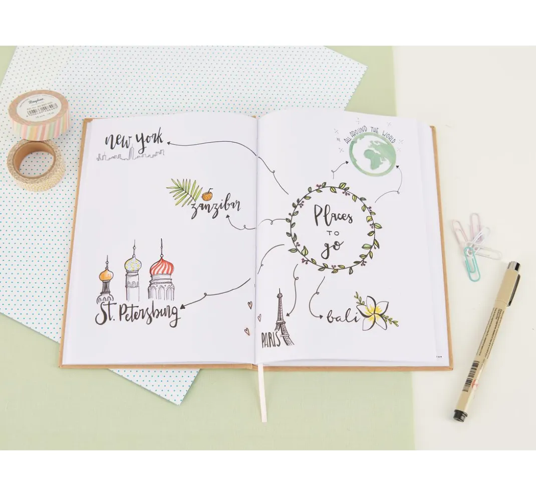 VBS Bullet Journal|Scrapbooking>Silikonstempel "Florale Rahmen"