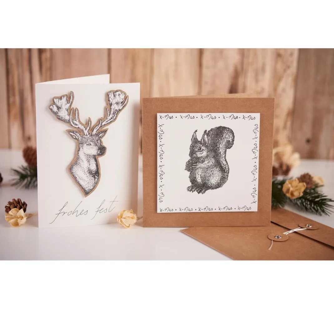VBS Scrapbooking|Kartengestaltung>Silikonstempel "Herbst-Nostalgie"
