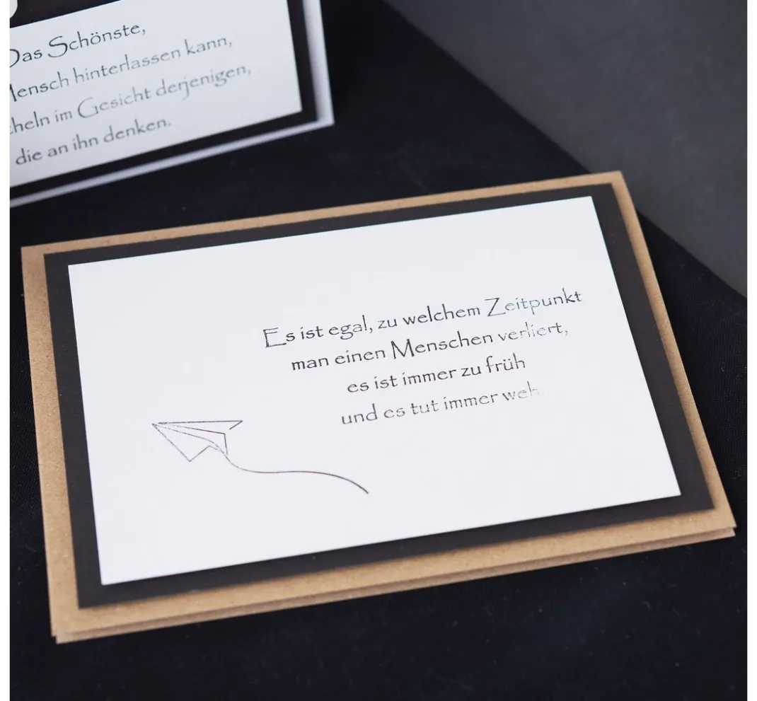 VBS Stempel & Zubehör|Scrapbooking>Silikonstempel "Kondolenz"