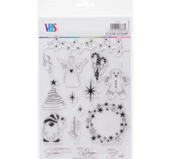 VBS Kartengestaltung|Stempel & Zubehör>Silikonstempel "Weihnachtszauber"