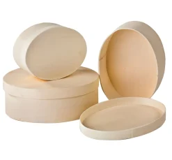VBS Decoupage|Décopatch>Spanschachteln "Oval", 3er-Set