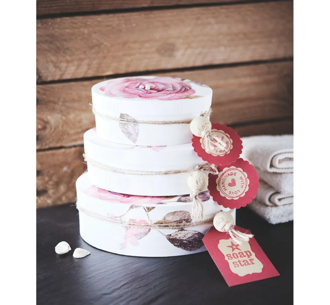 VBS Decoupage|Décopatch>Spanschachteln "Oval", 3er-Set