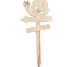VBS Holz, Mdf & Pappmaché>Stecker "Schnecke Pepper"