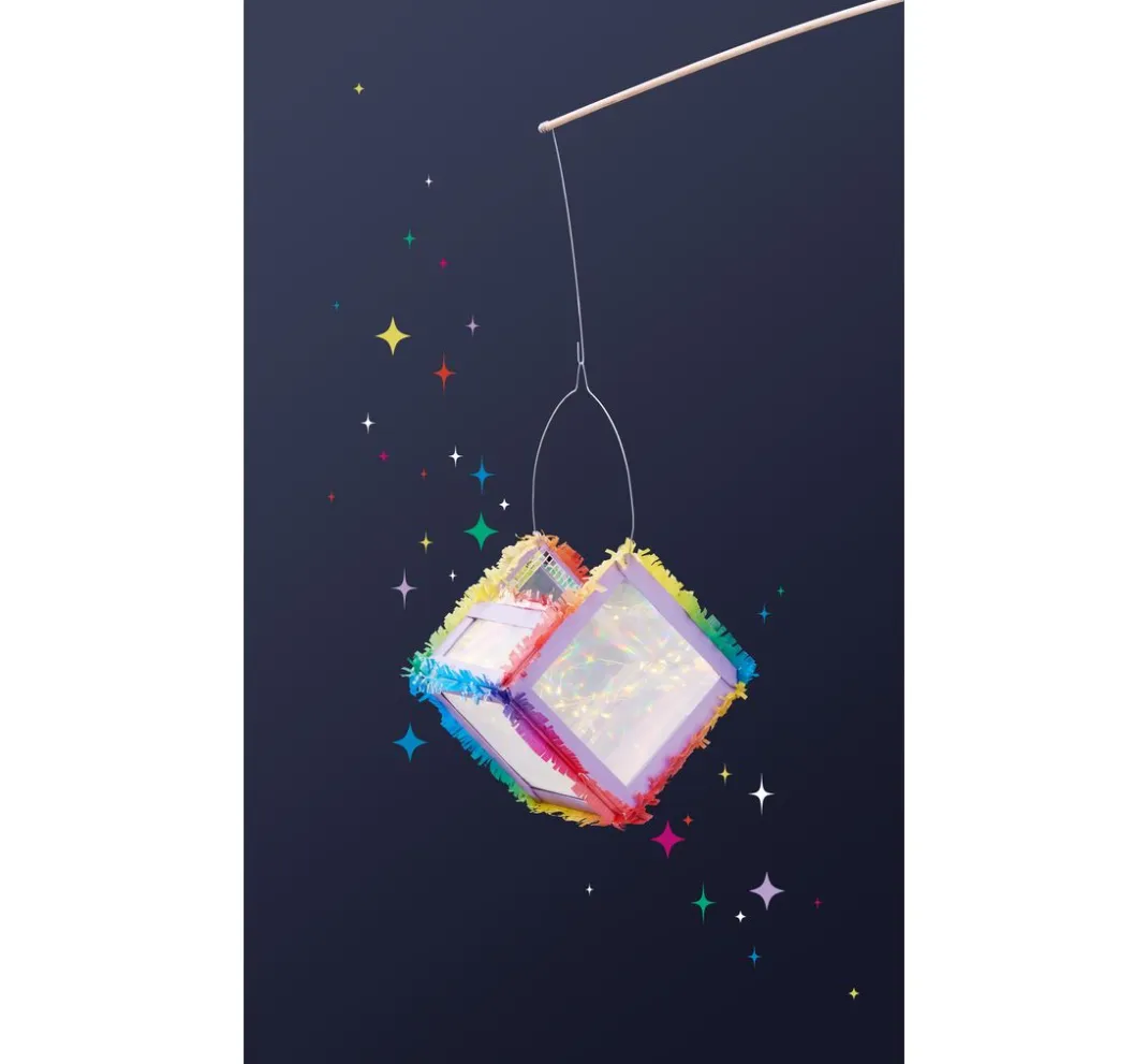 VBS Lampen-Design|Lampenfolie>Sternenfolie "Multicolor", 50 x 100 cm