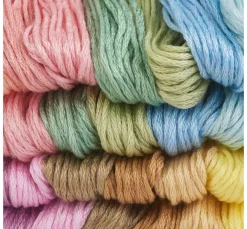 VBS Sticken|Freundschaftsarmbänder>Sticktwist, Megapack Pastell