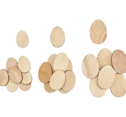 VBS Streuteile|Holz, Mdf & Pappmaché>Streuteile "Eiform klein"