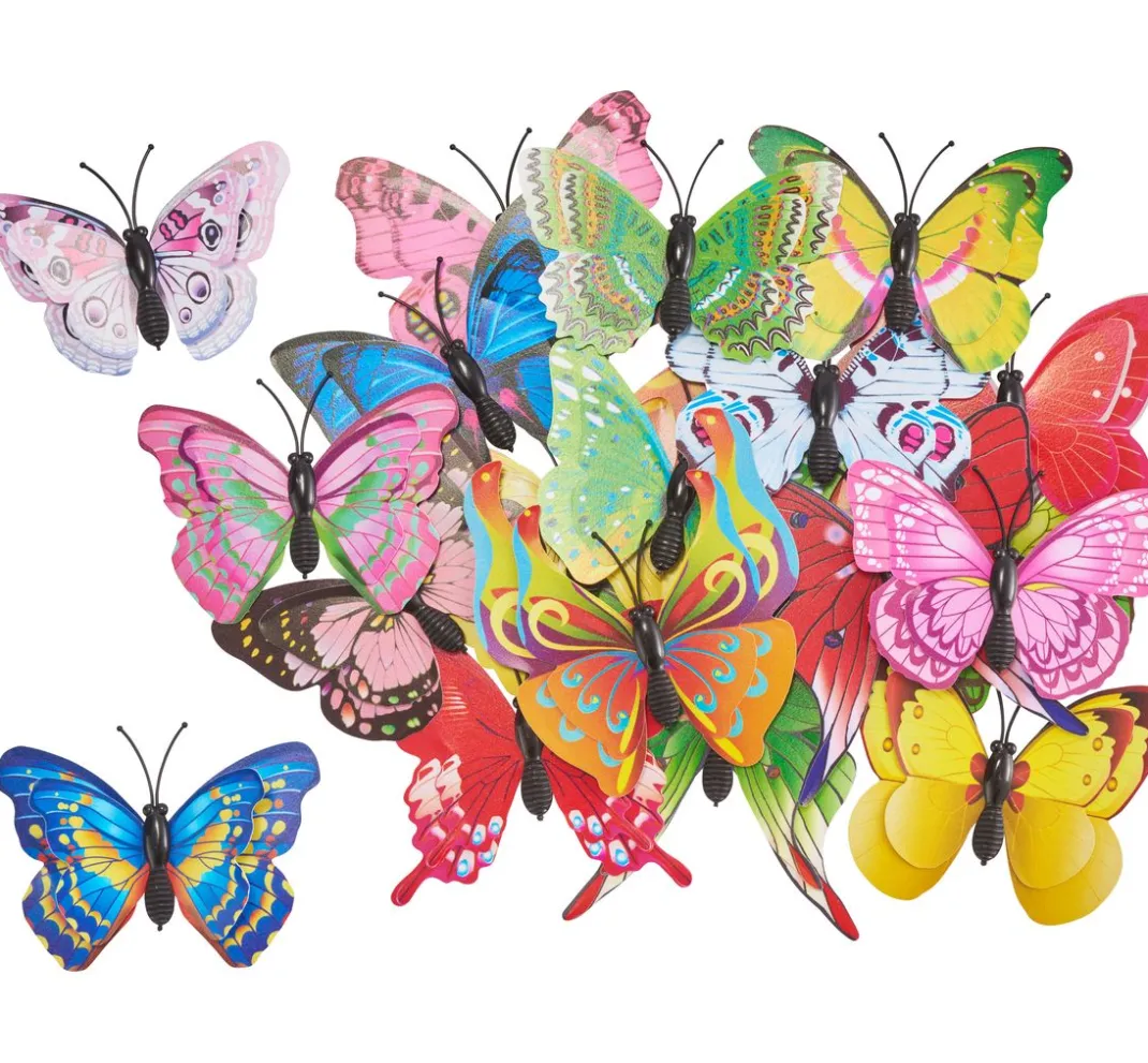 VBS XXL Streuteile>VBS Streuteile "Schmetterling", Groß, 20 Stück