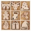 VBS Streuteile>Streuteile "Snowy" in Holzbox