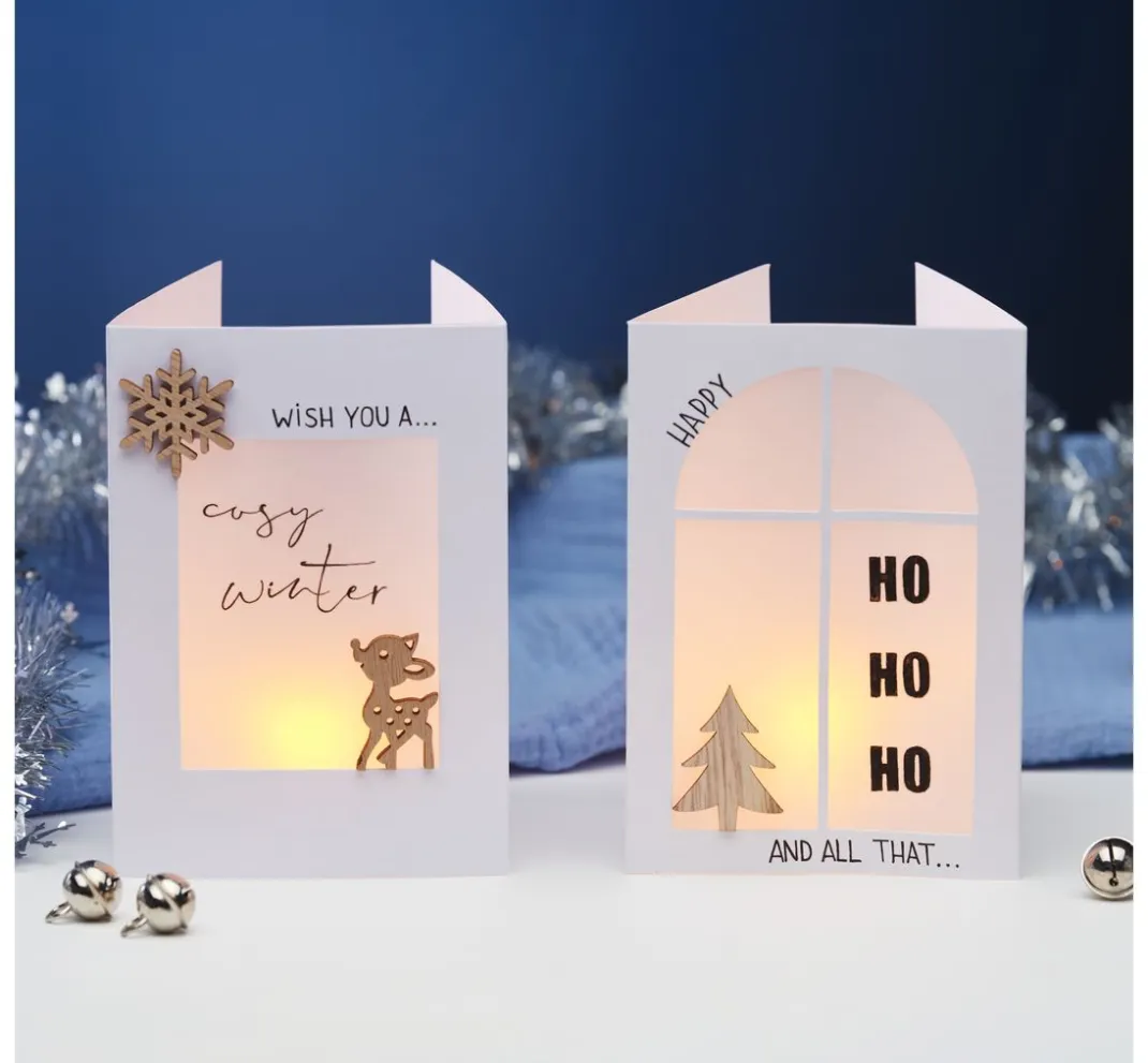 VBS Dekoelemente|Scrapbooking>Streuteile Wintermotive "Silas"