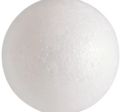 VBS Paillettentechnik|Styropor- Und Watteformen>Styroporkugel, Ø 7 cm