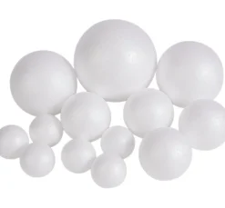 VBS Paillettentechnik|Styropor- Und Watteformen>Styroporkugel-Set, 13-teilig