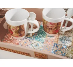 VBS Serviettentechnik|Decoupage>Tablett "Herz"