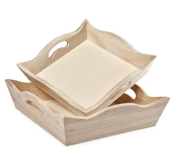 VBS Serviettentechnik|Decoupage>Tablett-Schalen, 2er-Set
