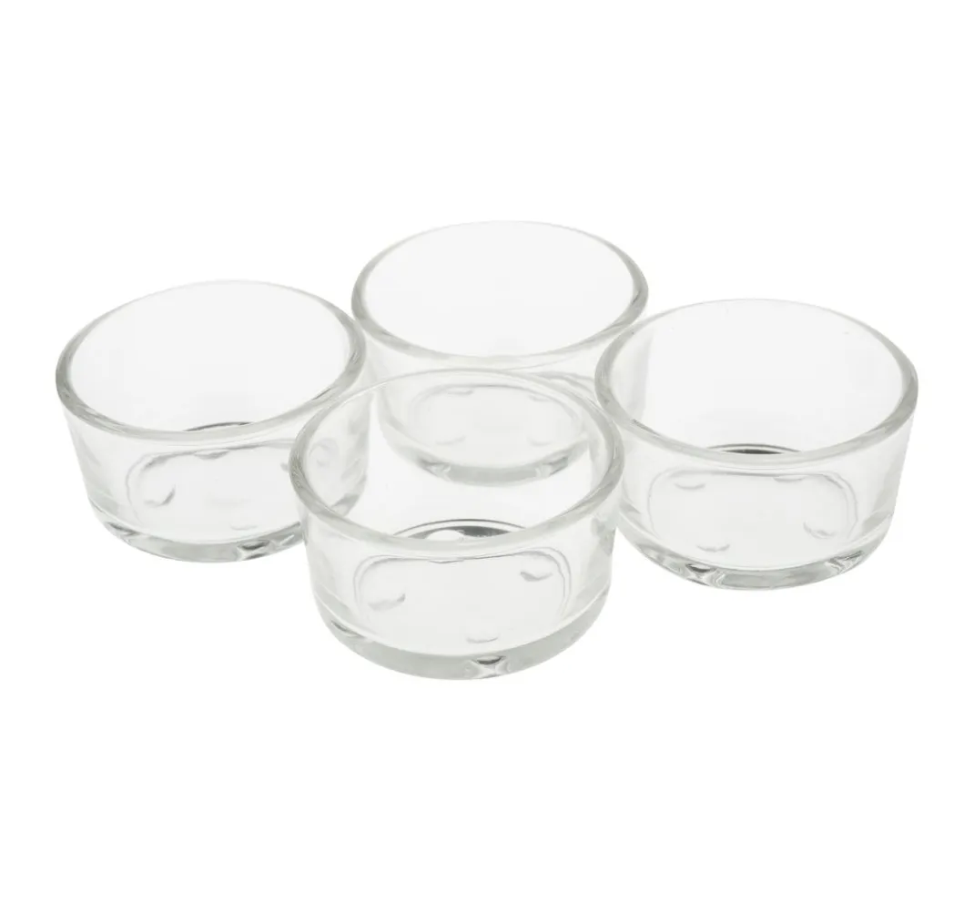 VBS Glas- & Porzellanmalerei|Glasgravur>Teelichtgläser, 4 Stück