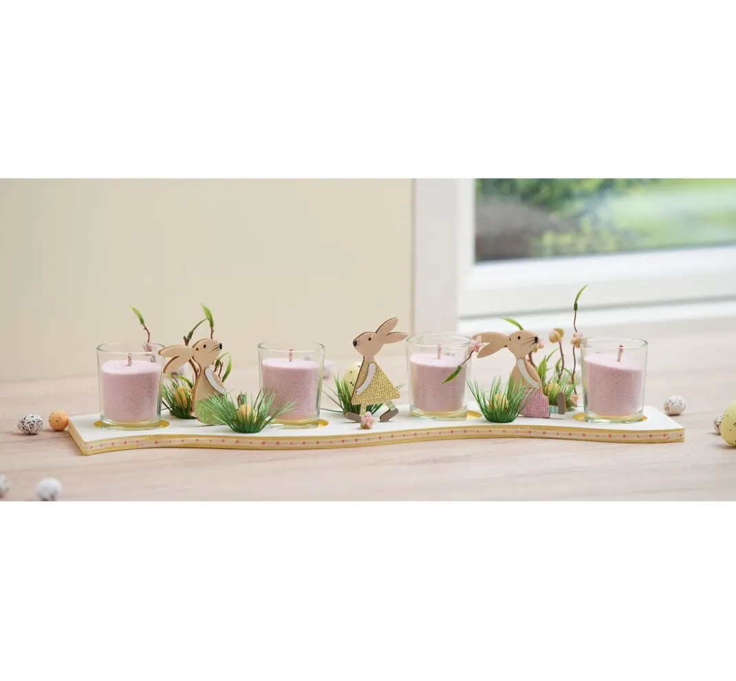 VBS Glas- & Porzellanmalerei|Glasgravur>Teelichtgläser, 4 Stück