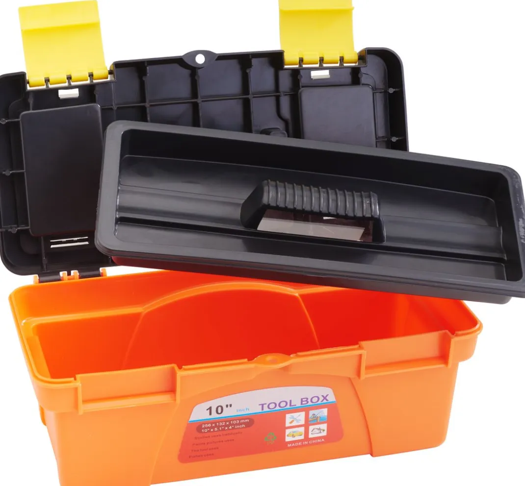 VBS Sortierboxen & Aufbewahrung>Utensilienbox mit Einsätzen und Griff