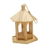 VBS Serviettentechnik|Holz, Mdf & Pappmaché>Vogel-Futterhaus, 6 eckig, Holz