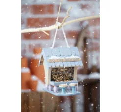 Kinder VBS Holz|Serviettentechnik>Vogel-Futterhaus zum Aufhängen