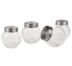 VBS Glasgravur|Glas- & Porzellanmalerei>Vorratsglas / Bonbonglas, 4 Stück