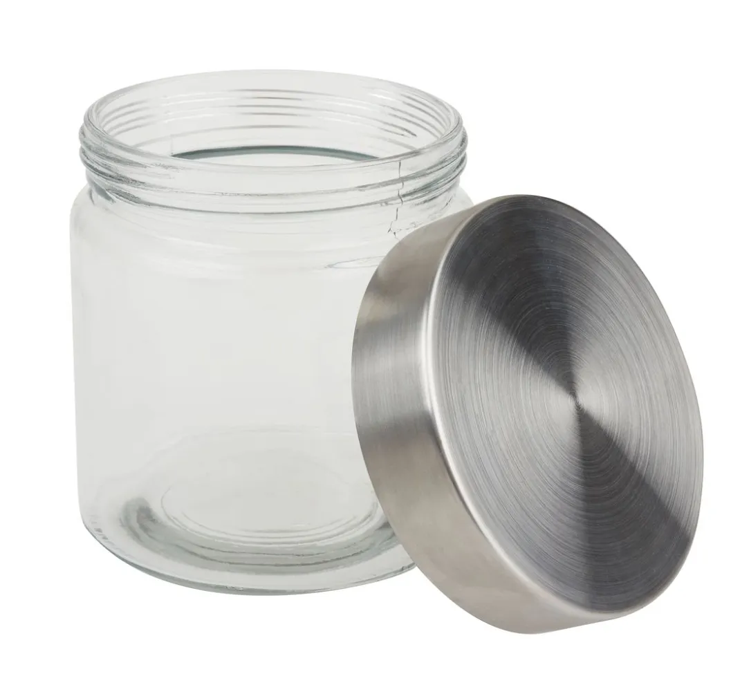 VBS Glas- & Porzellanmalerei|Glasgravur>Vorratsglas mit Schraubdeckel, 700 ml