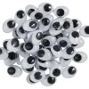 Kinder VBS Wackel- & Tieraugen|Bastelzubehör>Wackelaugen zum Aufkleben "Oval", 10 mm, 50 Stück