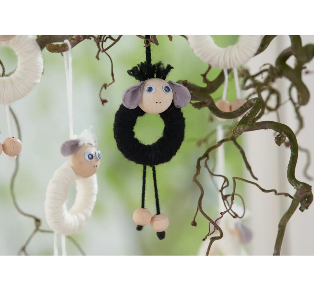 Kinder VBS Wackel- & Tieraugen|Bastelzubehör>Wackelaugen zum Aufkleben "Rund", 8 mm, 100 Stück