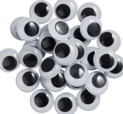 Kinder VBS Wackel- & Tieraugen|Bastelzubehör>Wackelaugen zum Aufkleben "Rund", 20 mm, 30 Stück