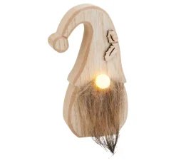VBS Holz, Mdf & Pappmaché>Wichtel mit LED Nase, 3-tlg.