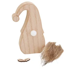 VBS Holz, Mdf & Pappmaché>Wichtel mit LED Nase, 3-tlg.