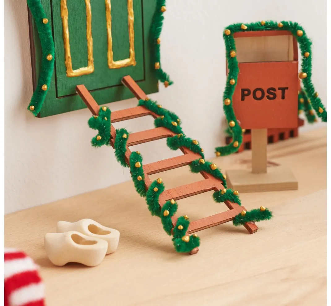 VBS Miniaturen|Holz, Mdf & Pappmaché>Wichteltür-Set "Post"