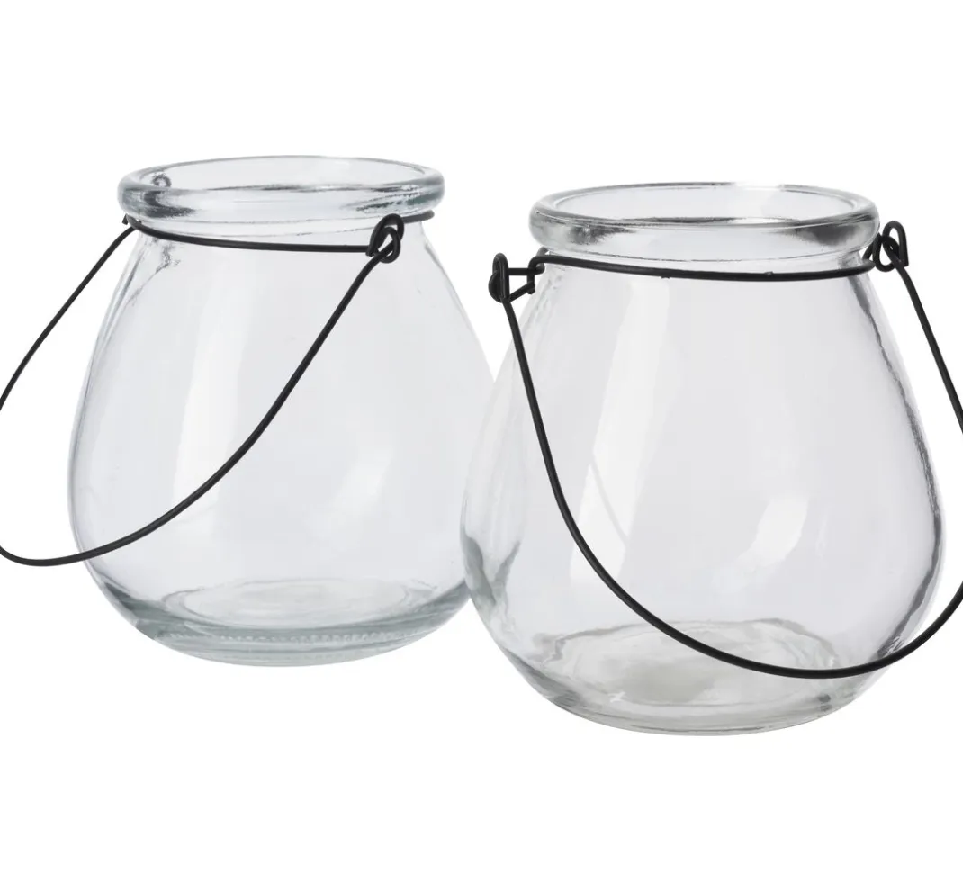VBS Glasgravur|Glas- & Porzellanmalerei>Windlicht, 2 Stück